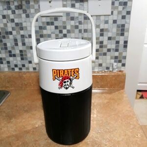 Rare Vintage Pittsburgh Pirates Colleman 1/2 Gallon Thermos 5590 Water J…